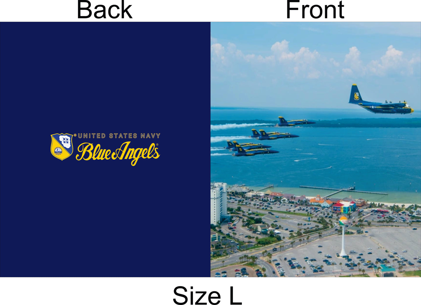 Blue Angels Pensacola Pop-Up Card
