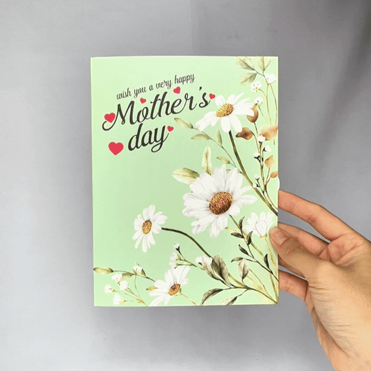 Mother's Day Daisies Pop Up Card