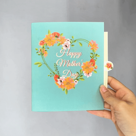 "I Love You" Garden Butterfly Card