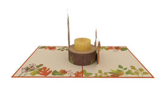 Woodland Animals Pop-Up Card