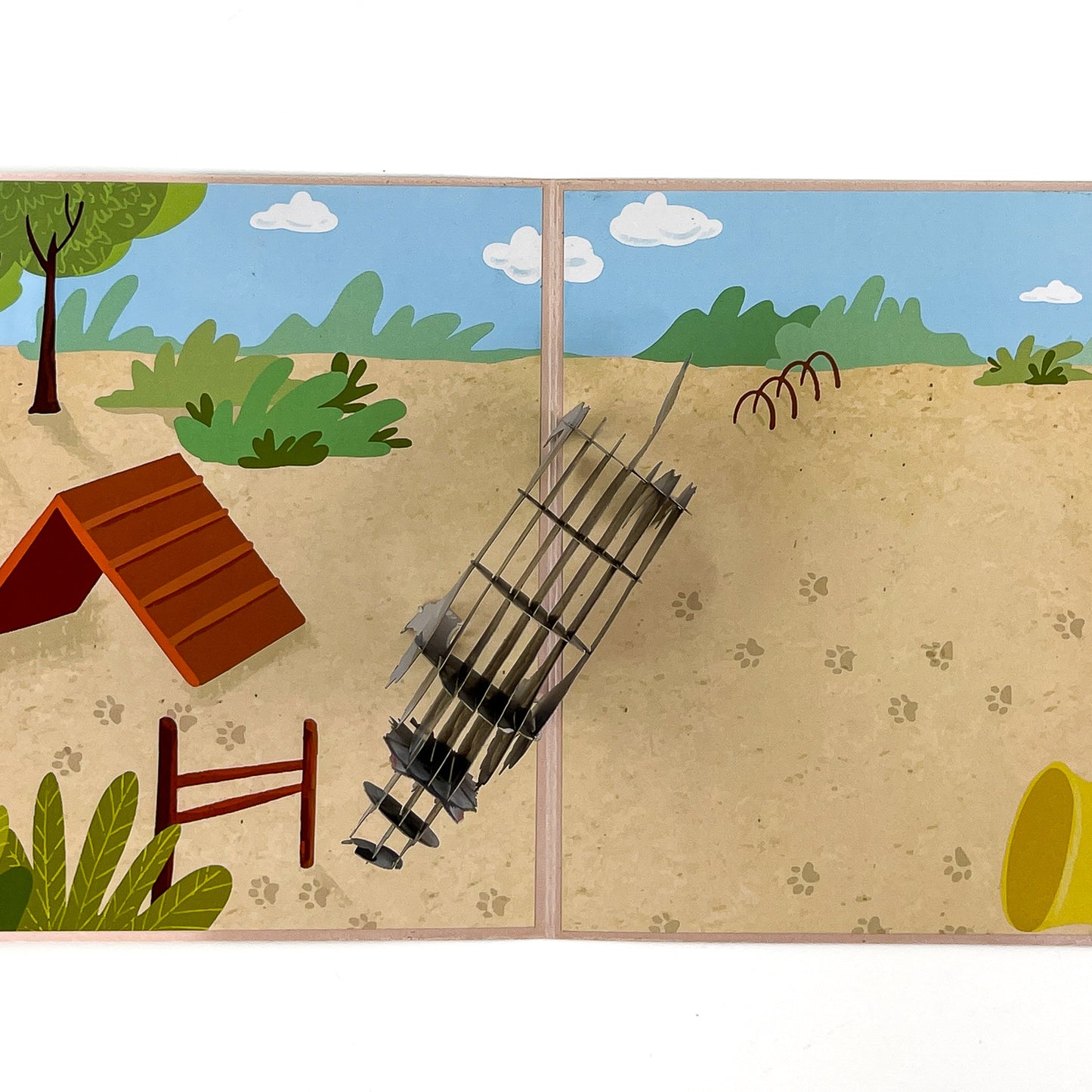 Siberian Husky Pop-Up Card