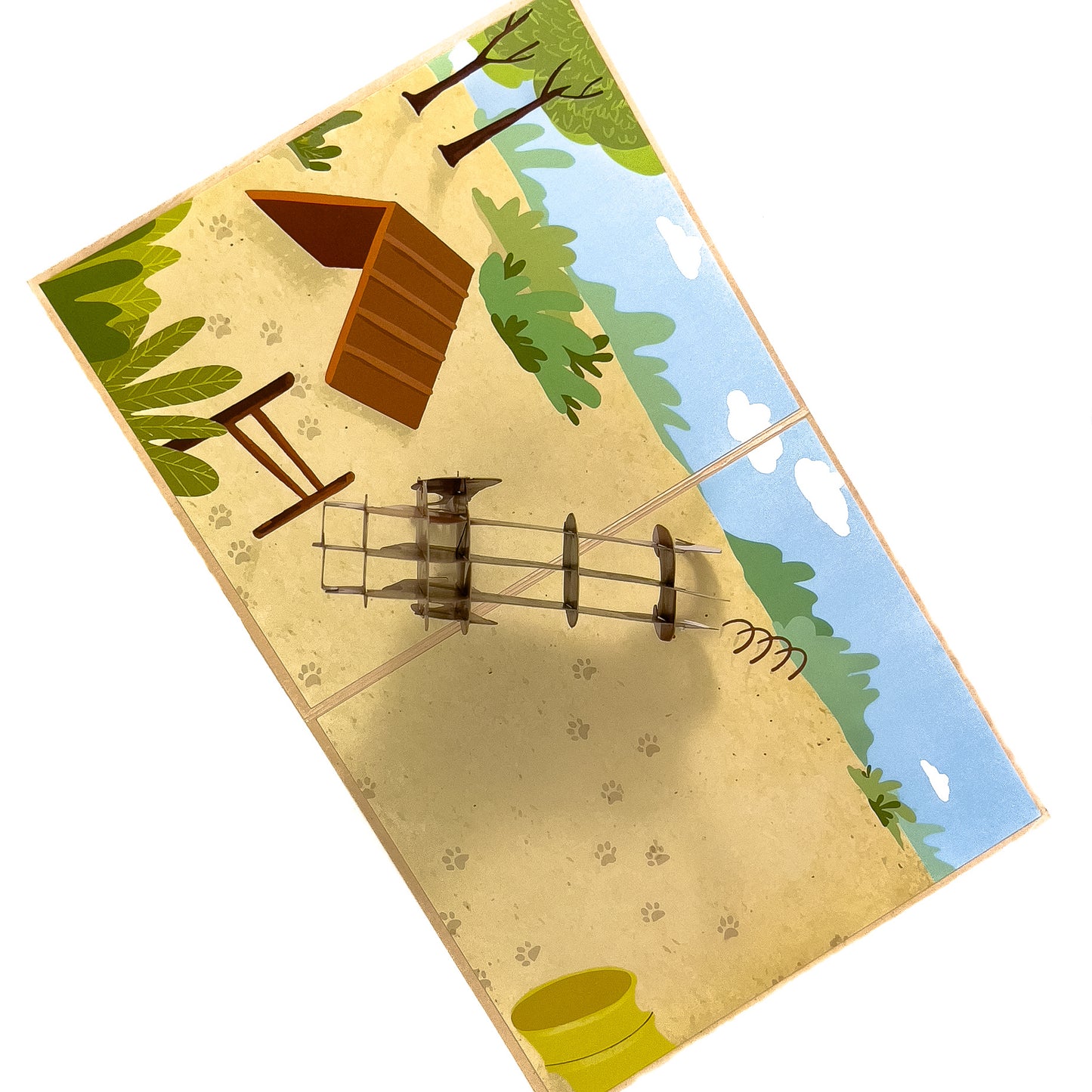 Beagle Pop-Up Card
