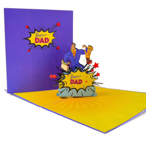 Super Dad Pop-Up Card