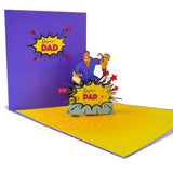 Super Dad Pop-Up Card