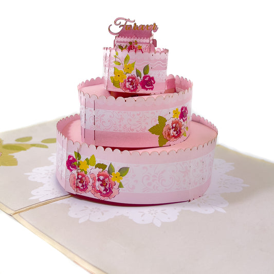 anniversary wedding cake