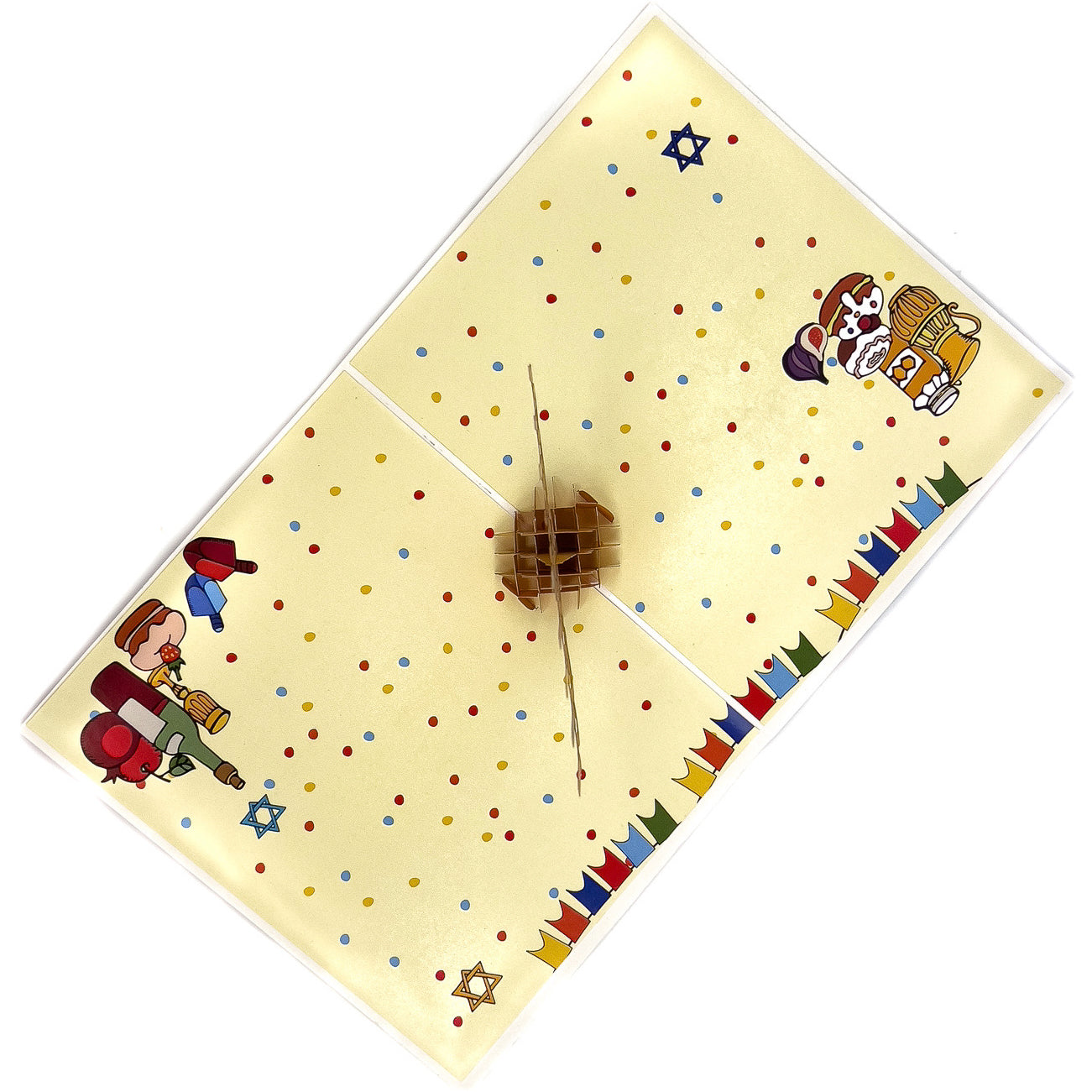 Hanukkah Menorah Pop-Up Card