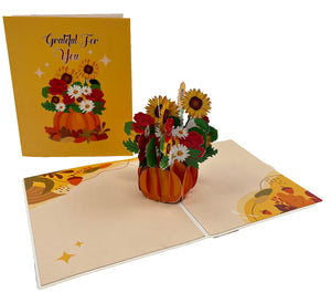 Grateful for You Pop-Up Card