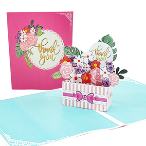 Thank You Bouquet Pop-Up Card