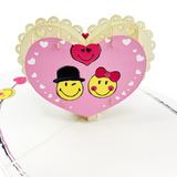 Lots of Love Today and Beyond Pop-Up Card Smiley X Chao