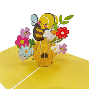 Thank You for Beeing So Sweet Pop-Up Card