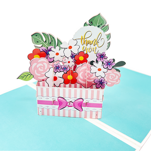 Thank You Bouquet Pop-Up Card