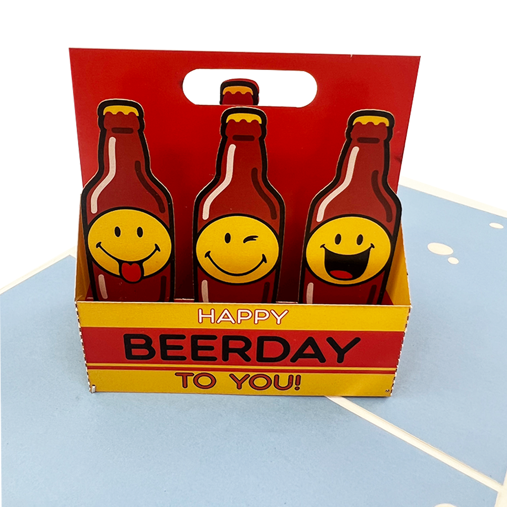 Happy Beerday to You Pop-Up Card