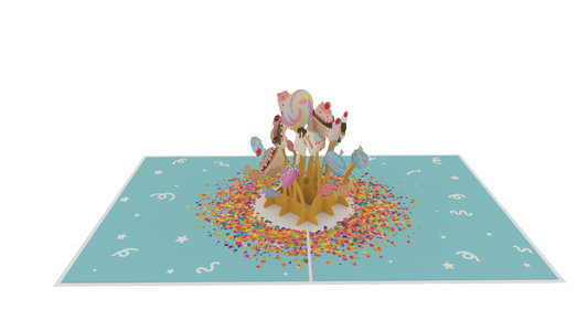 Birthday Sweet Pop-Up Cards