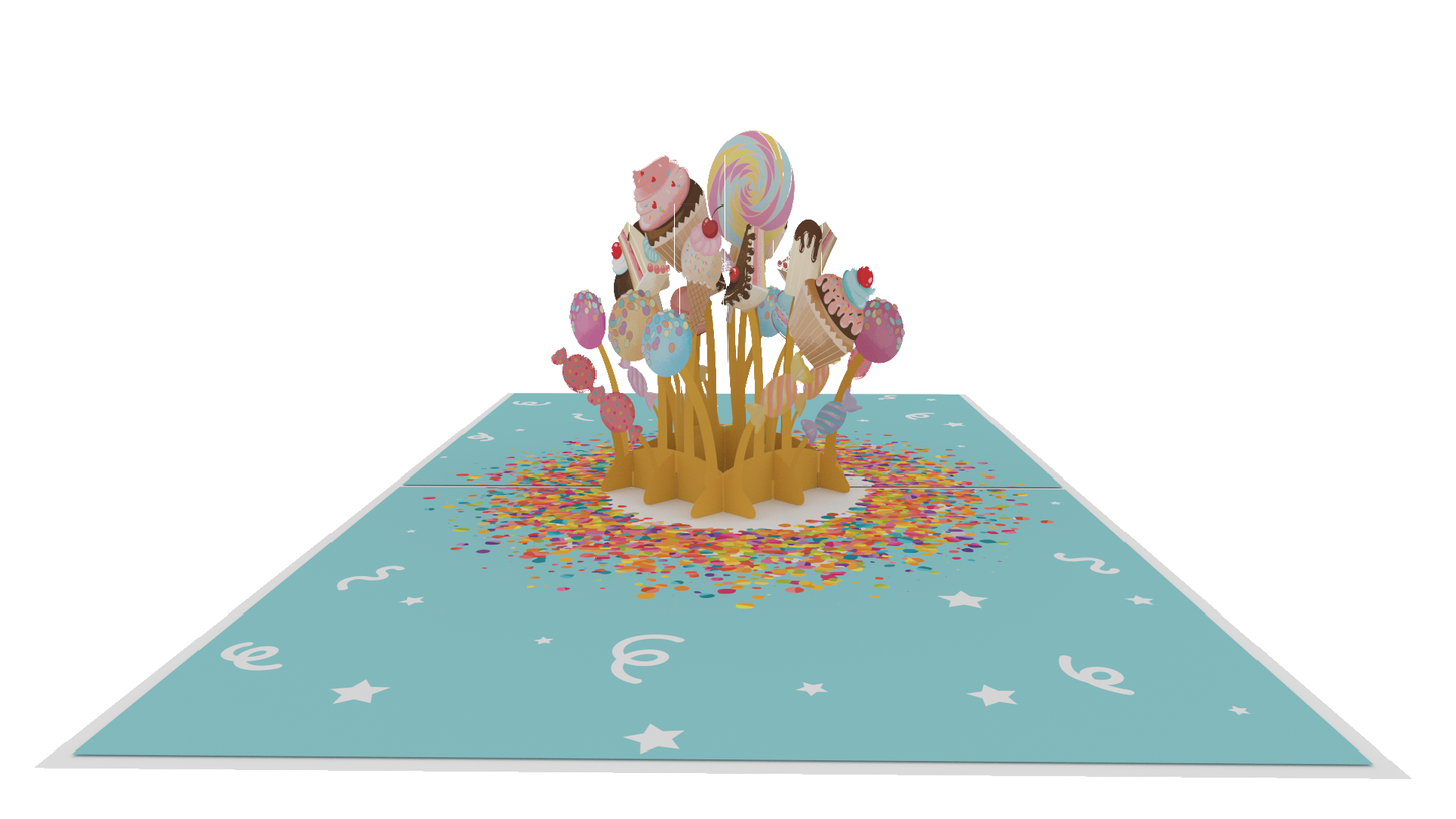 Birthday Sweet Pop-Up Cards