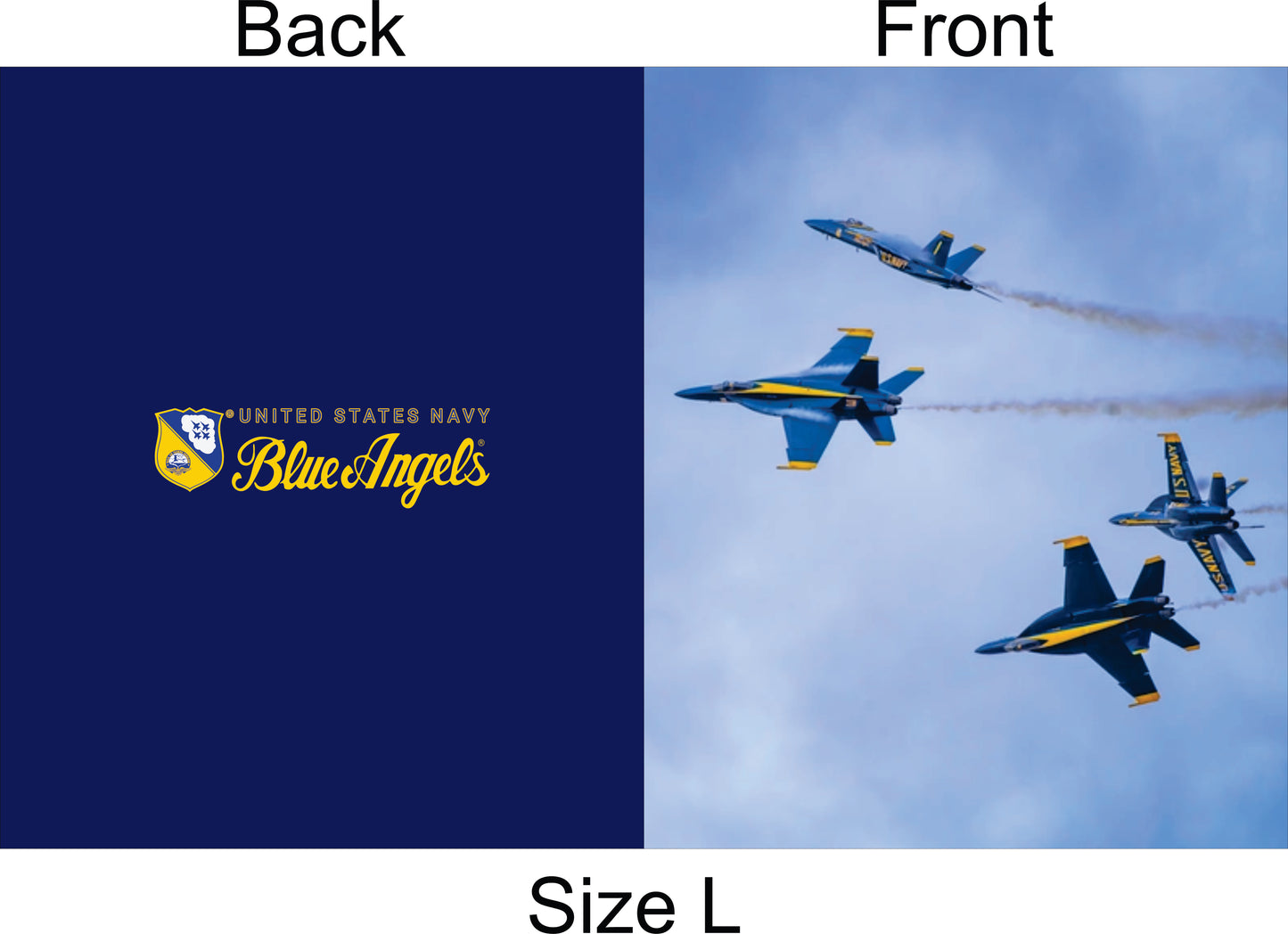 Blue Angels  Delta Breakout Pop-Up Card