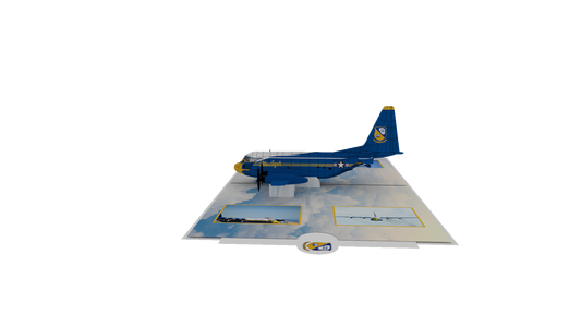 Blue Angels Fat Albert Pop-Up Card