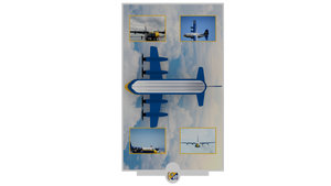 Blue Angels Fat Albert – 3D Pop-Up Card
