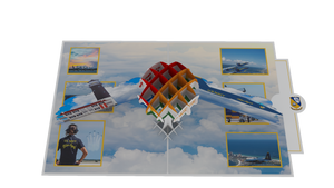Blue Angels  Pensacola 3D Pop Up Card