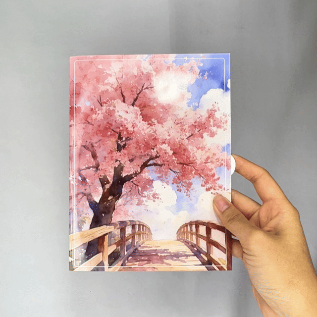 Cherry Blossom Landscape