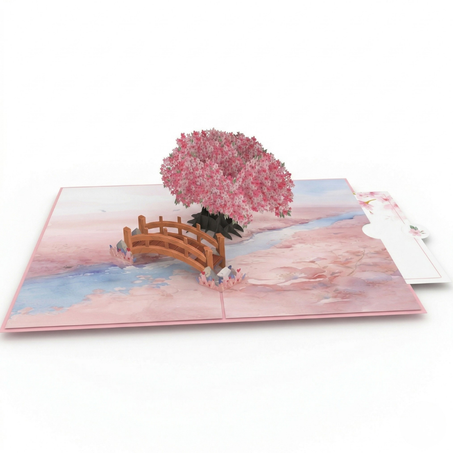 Cherry Blossom Landscape