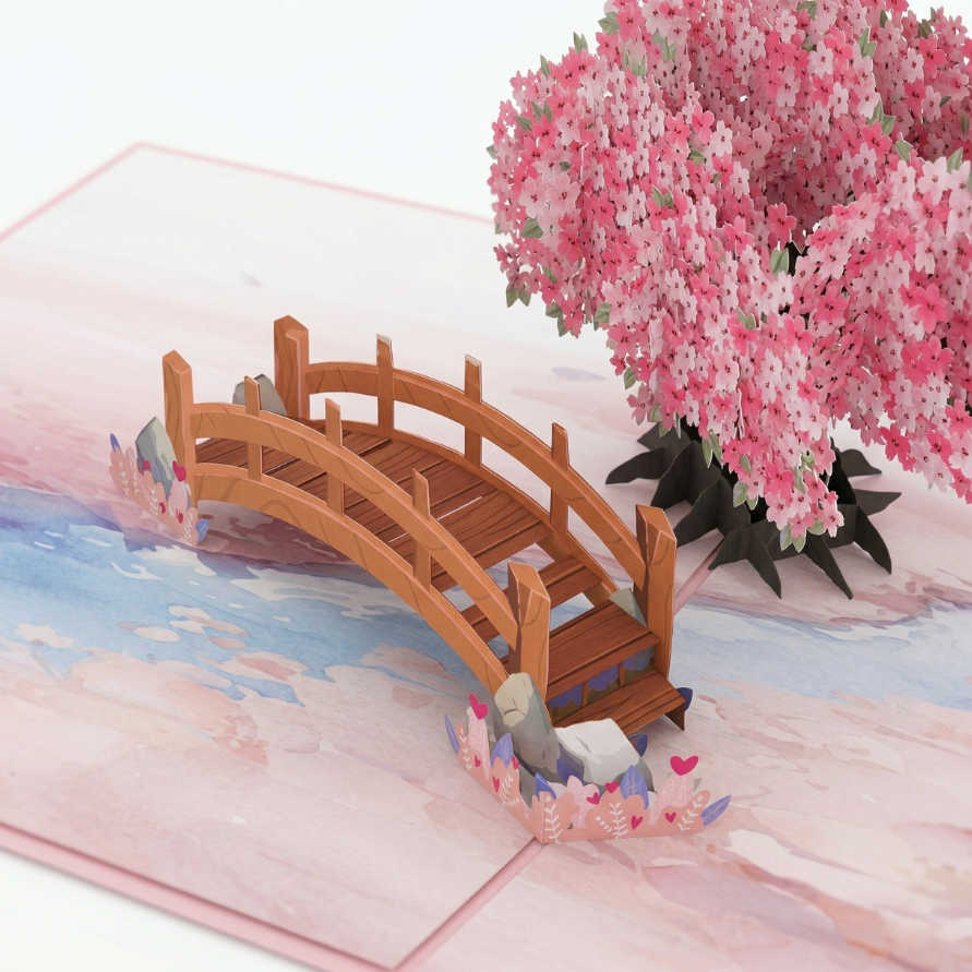 Cherry Blossom Landscape