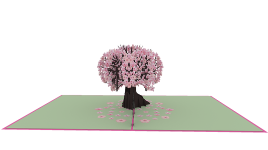 Cherry Blossom Pop-Up Card