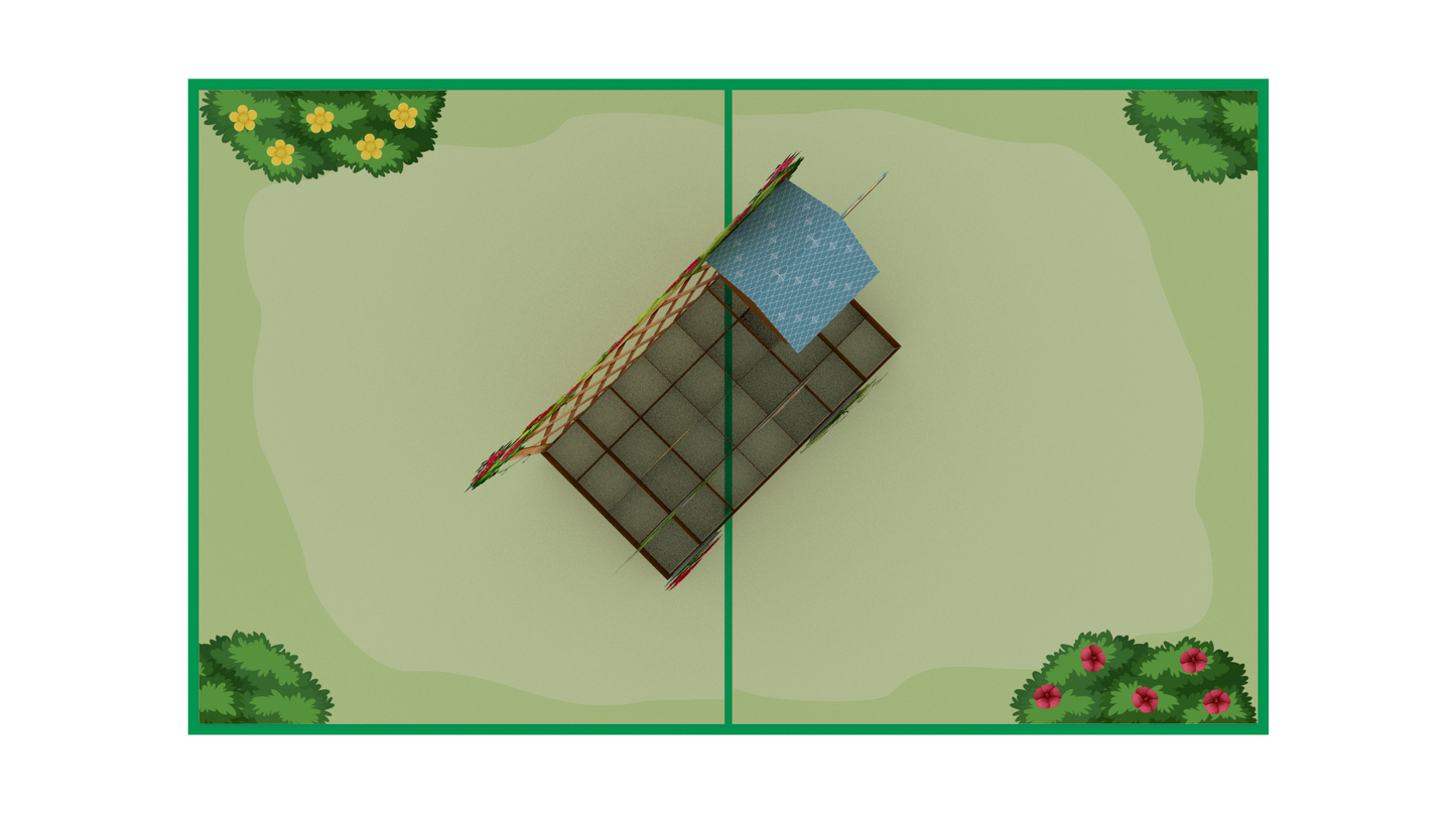 Flower Garden  Pop-Up Card