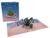 Happiest of Holidays! Pop-Up Card