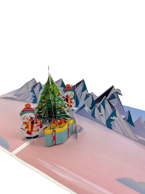 Happiest of Holidays! Pop-Up Card