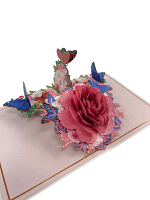 Butterfly Garden Pop-Up Card
