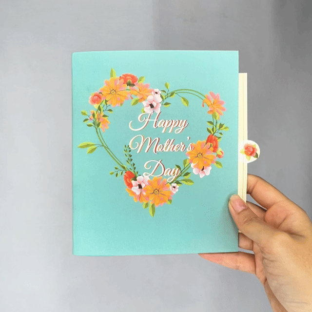 "I Love You" Garden Butterfly Card