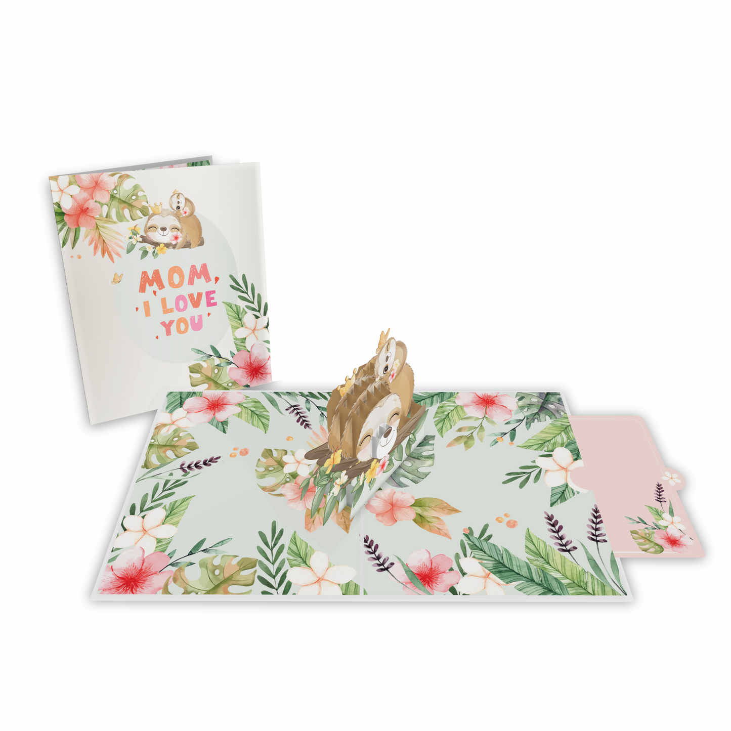 Sloth Mother's Day Card