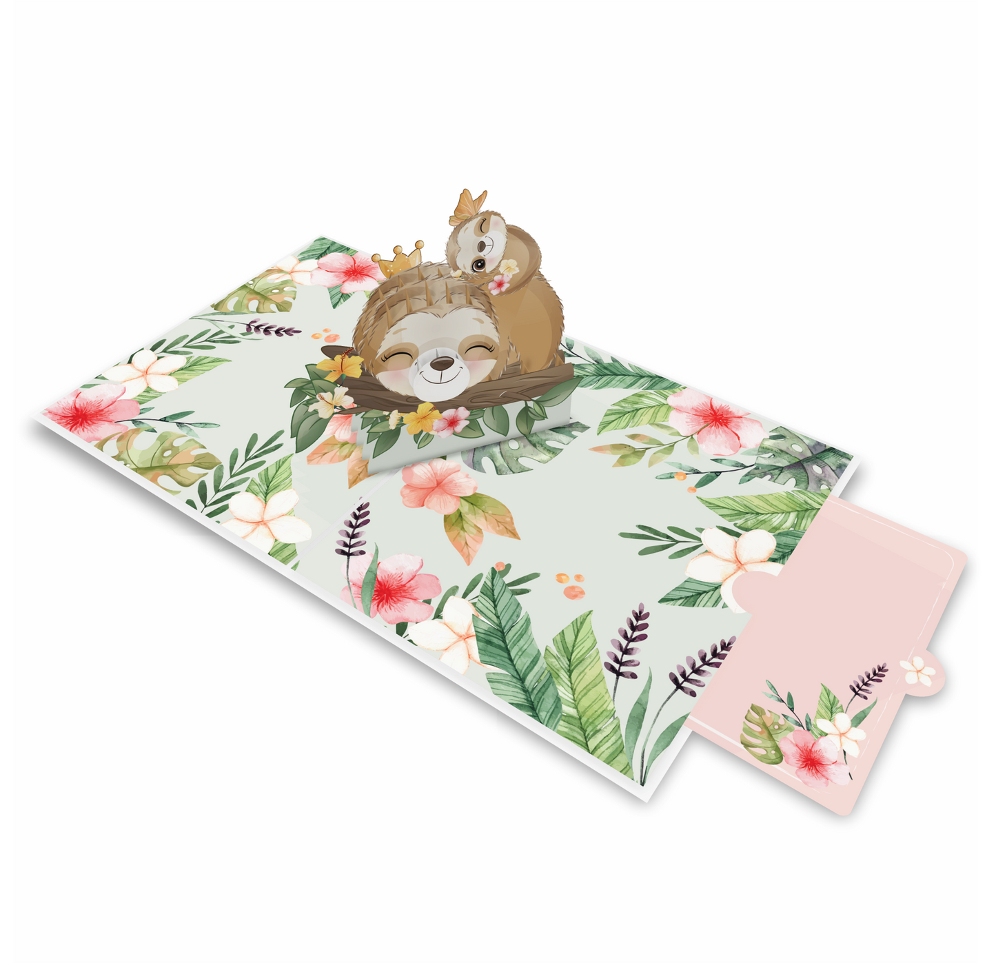 Sloth Mother's Day Card