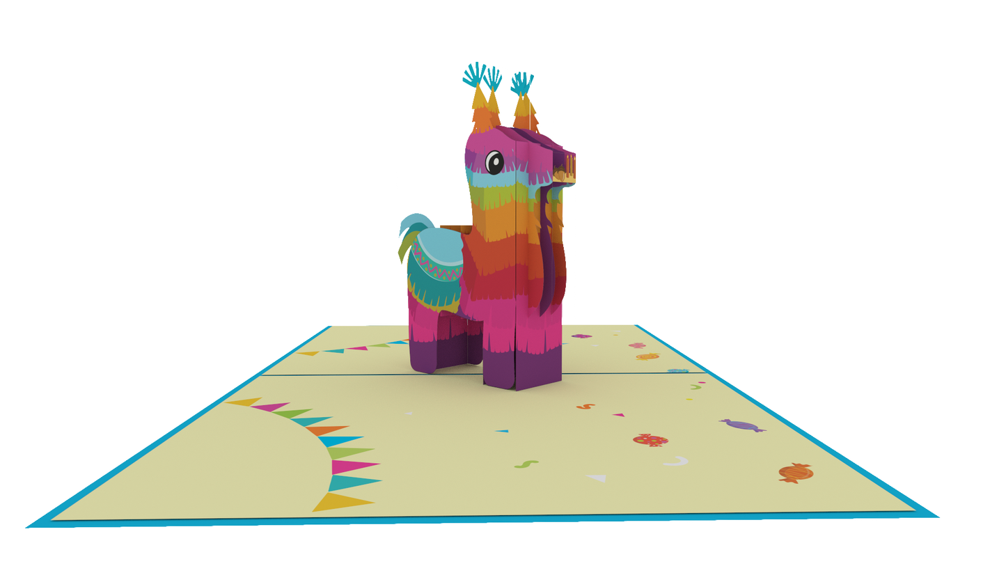 Birthday Pinata Pop-Up Card