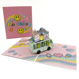 Best Wishes Pop-Up Card Smiley X Chao