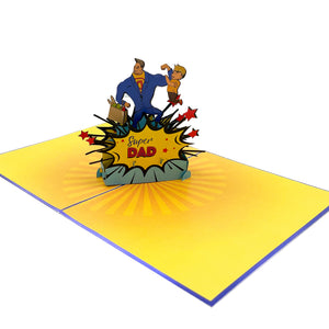 Super Dad Pop-Up Card