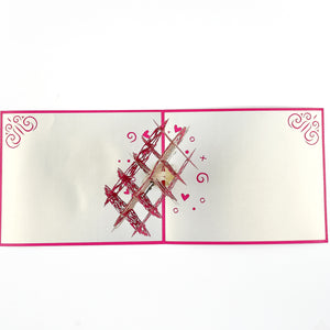 Tree of Hearts Pop-Up Card