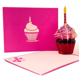 Birthday Cupcakes Pop-Up Card