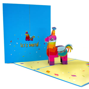 Birthday Pinata Pop-Up Card