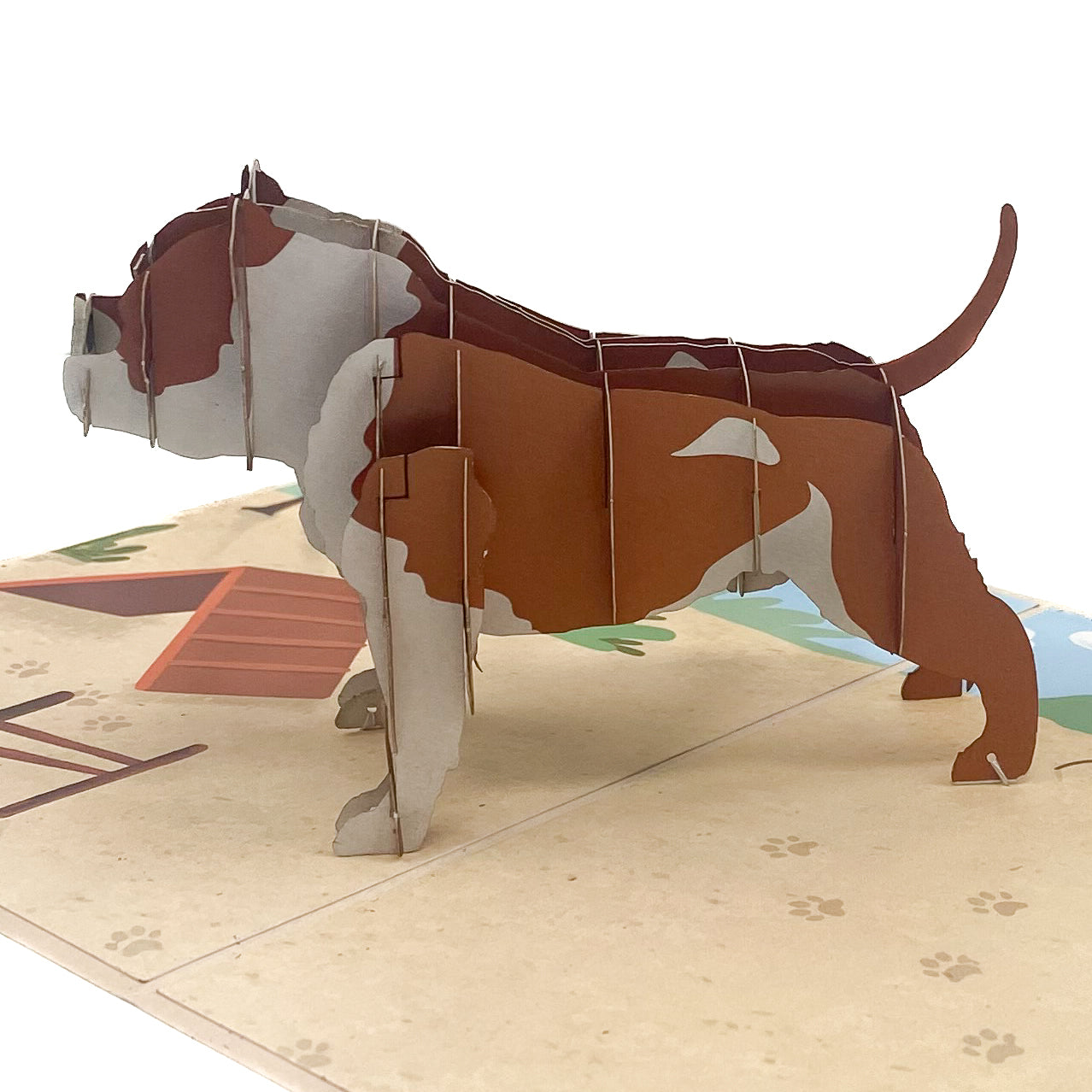 Bulldog Pop-Up Card