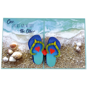 Flip-Flops Pop-Up Card