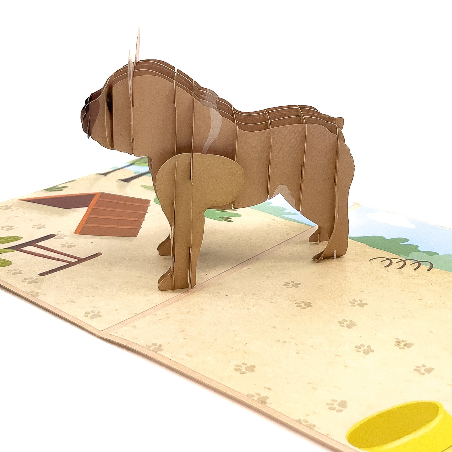 French Bulldog Pop-Up Card