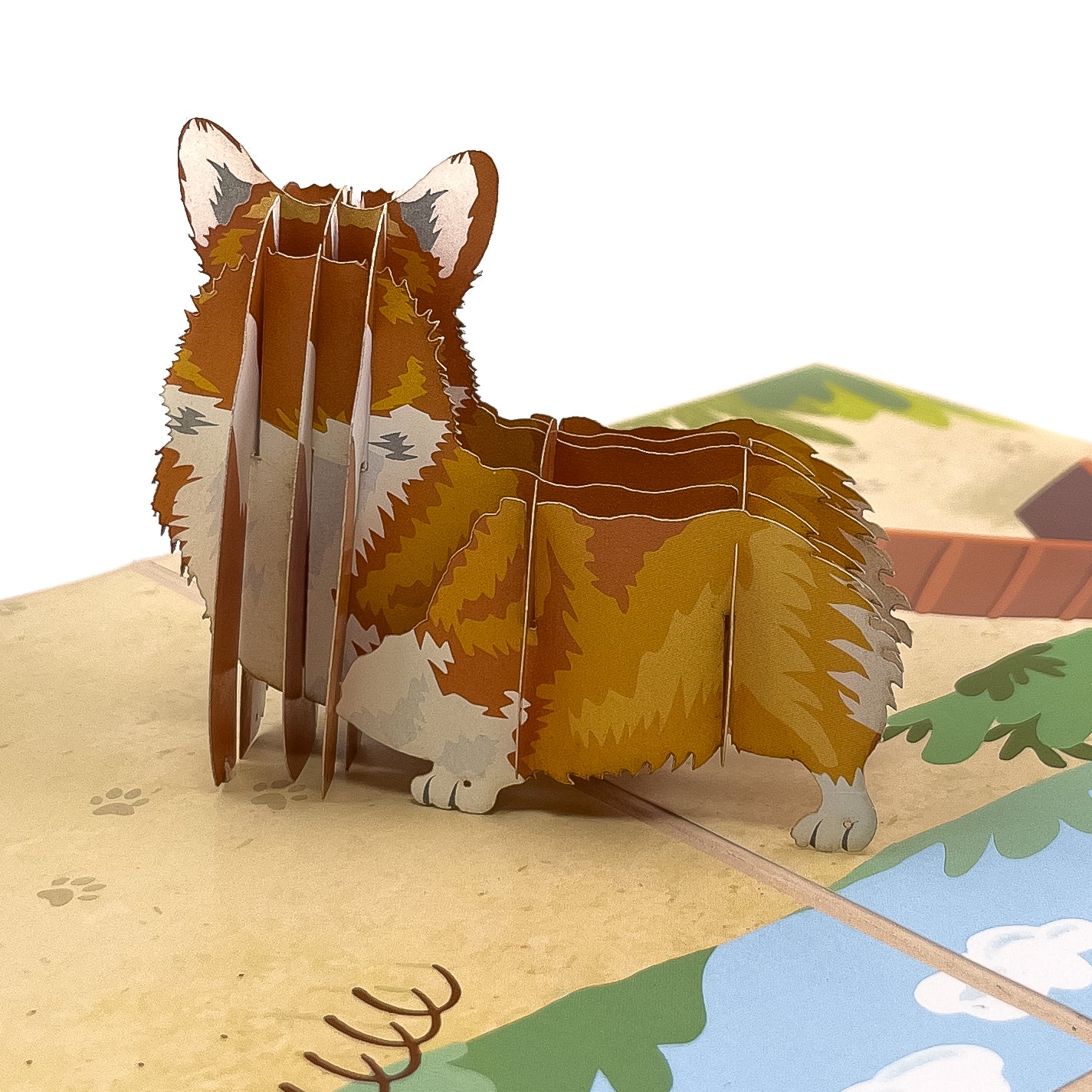 Welsh Corgi Pop-Up Card – Chao Cards