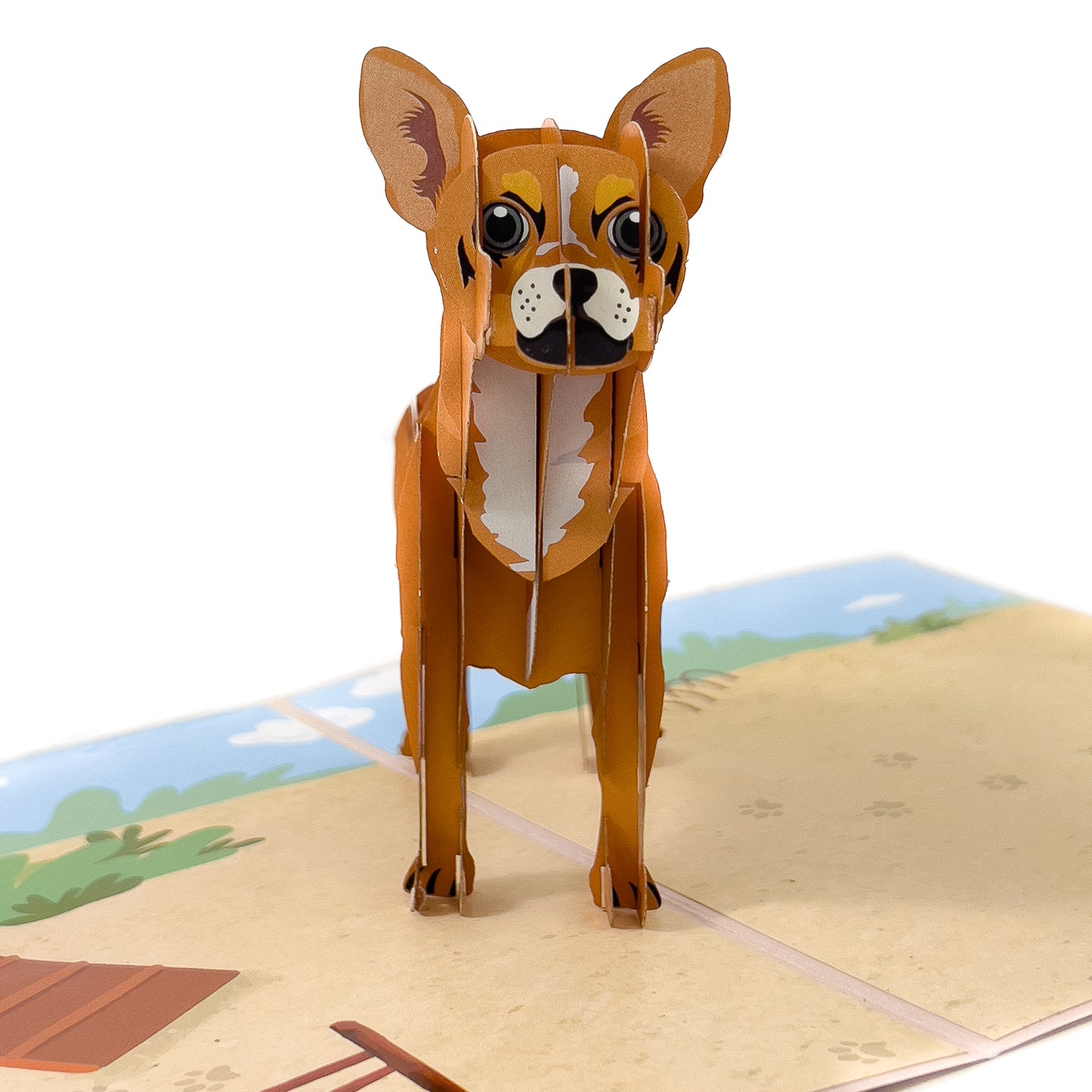 Chihuahua Pop-Up Card