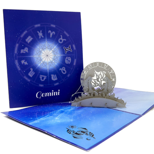 Gemini Pop-Up Card