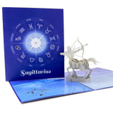 Sagittarius Pop-Up Card