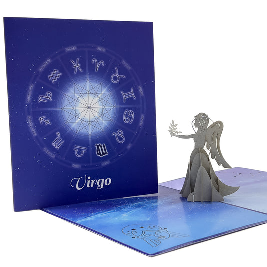 Virgo Pop-Up Card