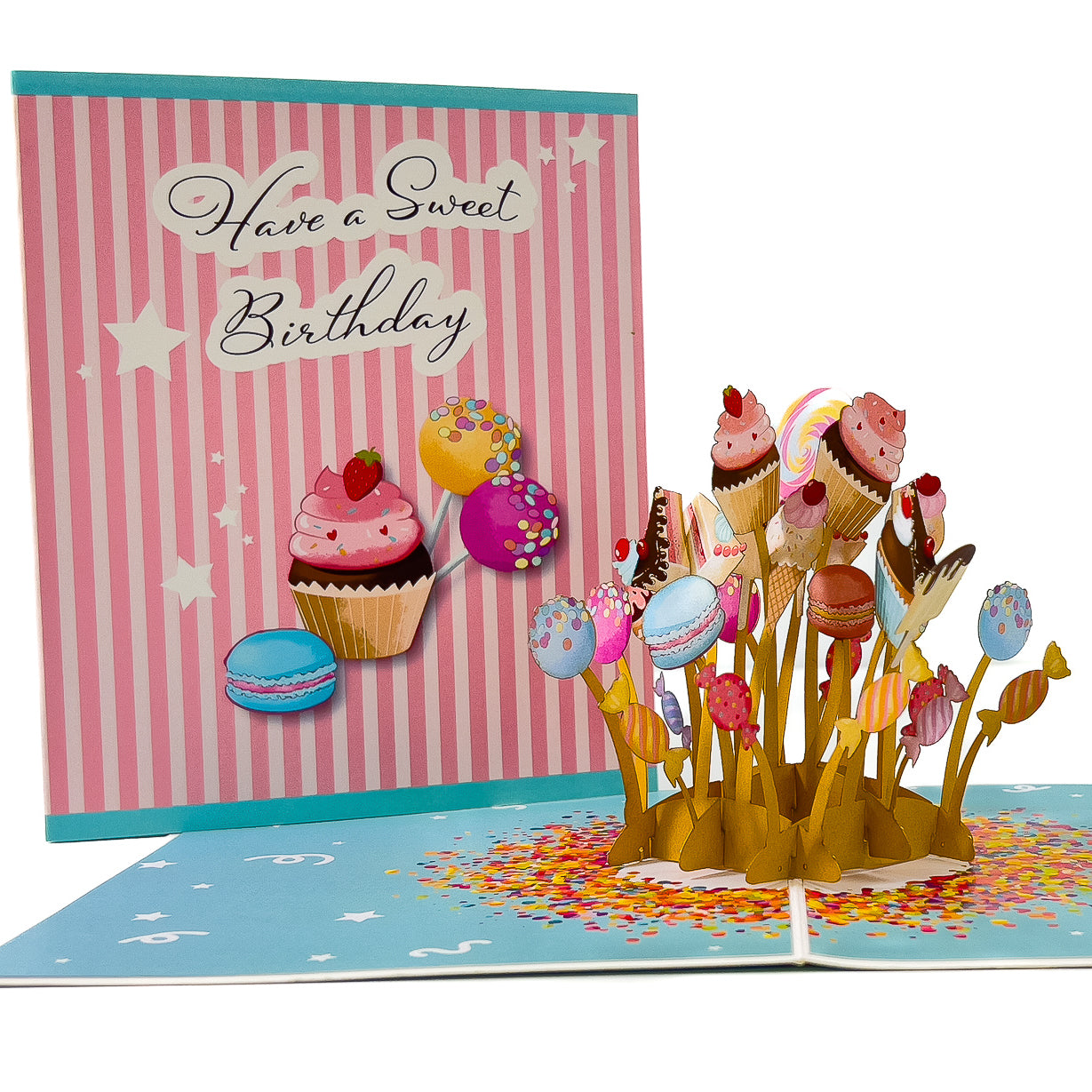 Birthday Sweet Pop-Up Cards