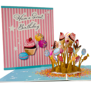 Birthday Sweet Pop-Up Cards