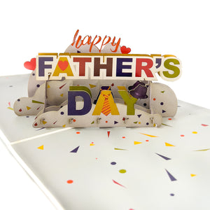 Happy Father's Day Pop-Up Card